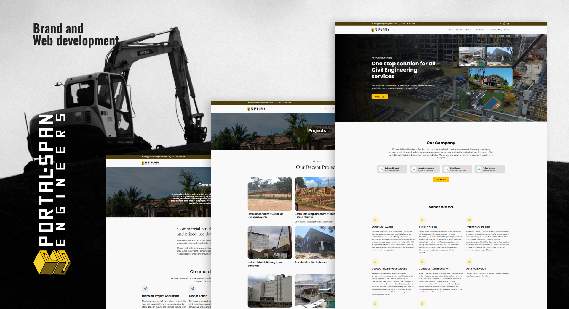 Portal Spain Engineers: Brand & Web Development Case Study