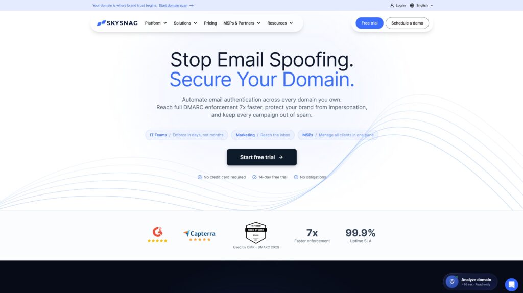 A Multilingual Platform for an Email Security Product